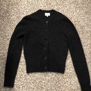 Wilfred navy cardigan